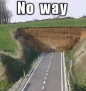 no way
