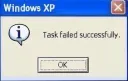Task Failed Succesfully