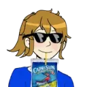 Ashbie drinks caprisun