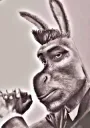 Studious Donkey