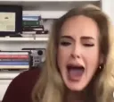 Screaming Adele