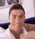 Ronaldo Drinking