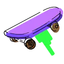 cool skateboard