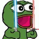pepe lightsaber