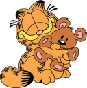 garfield hug