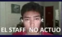 El staff no actuo
