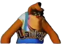 Lanky Kong with shadow