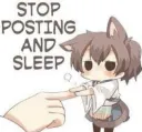Stop Posting and Sleep