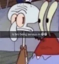 is bro being serious rn