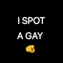 I SPOT A GAY