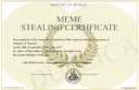 meme stealing license 
