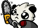 Panda chainsaw