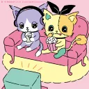 Rico and Layla watch TV