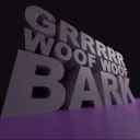 GRRRRR WOOF WOOF BARK
