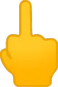 THE MIDDLE FINGER FOR YOU