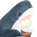 Blahaj Shark Sippy