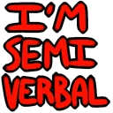 Im Semi Verbal