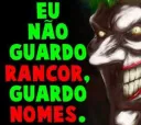 EU NÃO GUARDO RANCOR