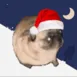 toaster xmas pug roll