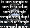 sosorry