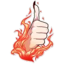 fire thumb