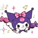 kuromi chillin