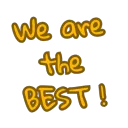 We are the best