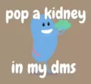 Pop A Kidney In My DMs