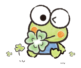 Keroppi Wink