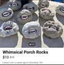 porch rocks