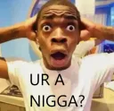 UR A NIGGA?