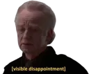 Visible_Disappointment