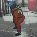 DG | worker twerking