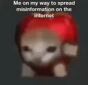 me omw to spread misinformatio