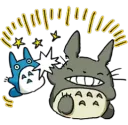 totoro highfive