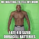 waiting to tell my mom