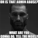 admin abuse