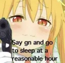 sleep at a reasonable hour