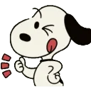 snoopy thumbs up