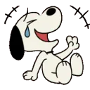 snoopy laugh
