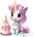 Licorne anniversaire