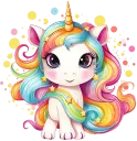 Licorne bubulles