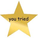 you tried
