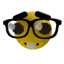 nerd face