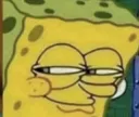 spongebob side eye