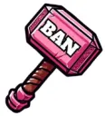 The ban hammer