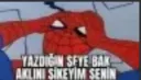 yazdığın şeye bak