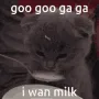 I want milk