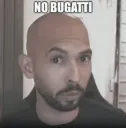 no bugatti?