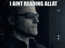 Aint reading